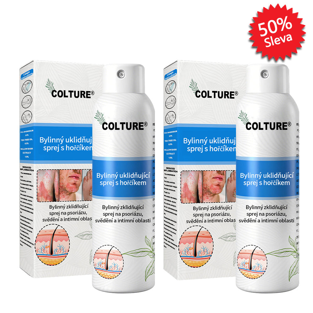 ✅COLTURE® Magnesium bylinný sprej ⚕️ Certifikace MHRA – úleva při psoriáze, ekzému, intimních bakteriálních infekcích, akné a tmavých skvrnách✨✨🎯