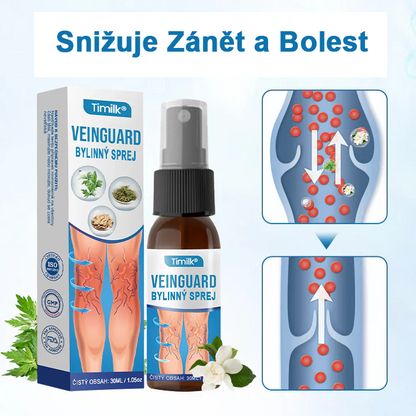 Timnilk® VeinGuard bylinný sprej – ✅ Klinicky prokázáno, že odstraní křečové žíly za pouhých 7 dní!