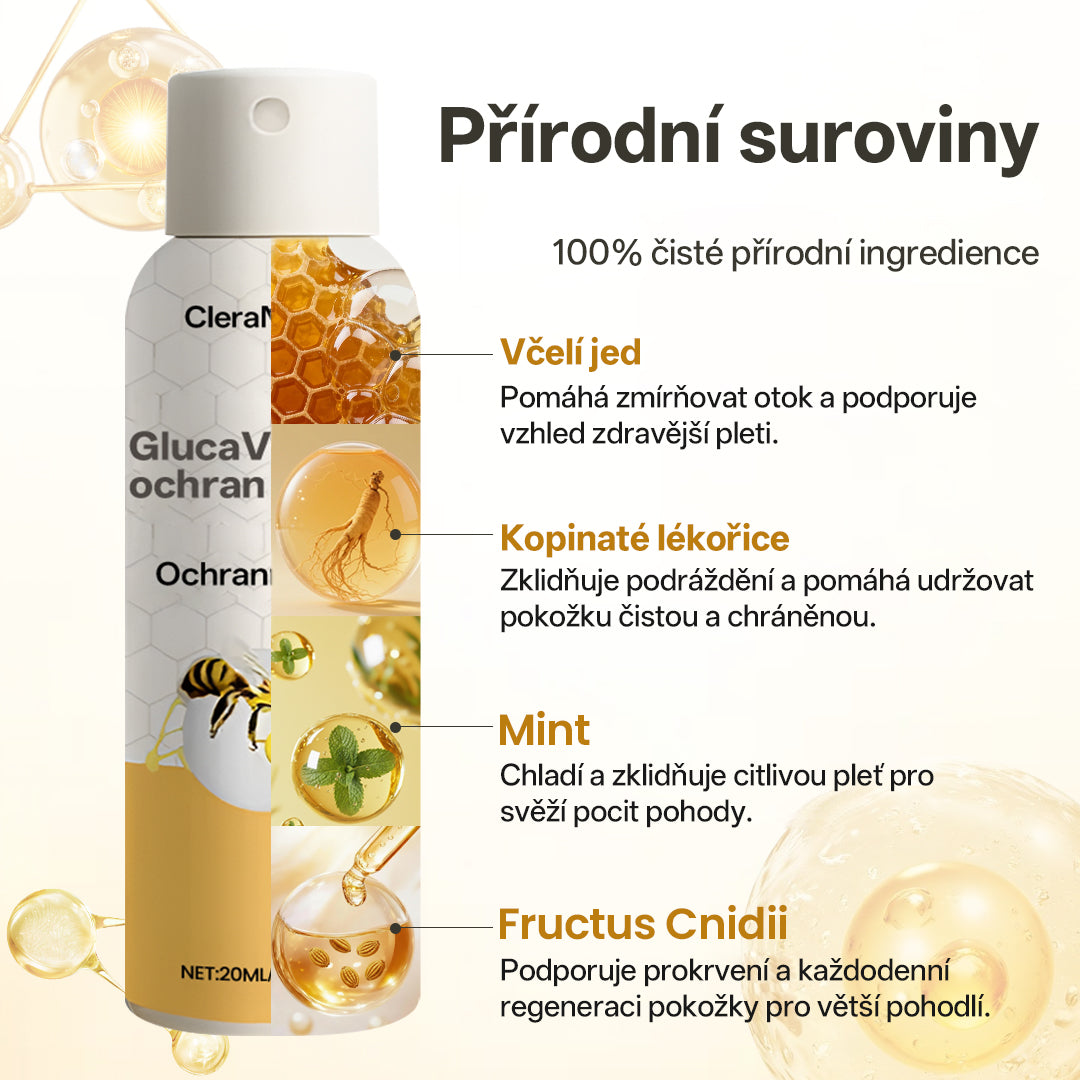CleraNaure® GlucaVeil 24H sprej na nohy