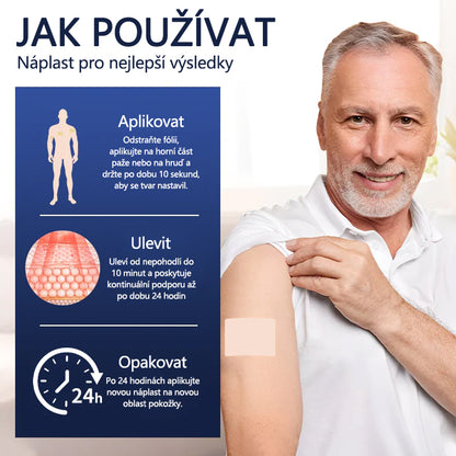 Náplast Timilk® PureBreath na podporu plic