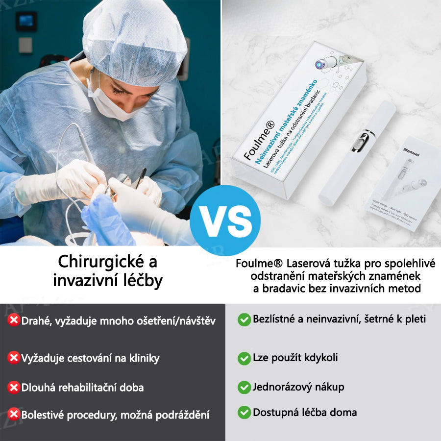 💥💥Foulme® PRO Neinvazivní laserové pero na odstraňování bradavic a znamének💥💥