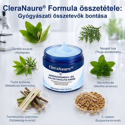 CleraNaure® Bőr Egyenetlenség Finomító Krém｜Segít a zavaró bőrkiemelkedések, anyajegyek és pigmentfoltok kezelésében, kíméletes otthoni bőrápoló krém🌿