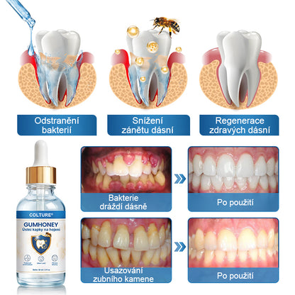 COLTURE® GumHoney kapky na regeneraci ústní dutiny