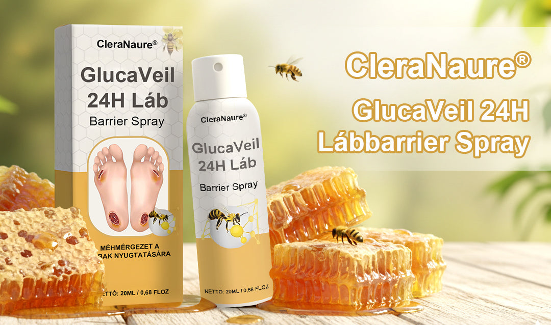 CleraNaure® GlucaVeil 24H Lábvédő Spray