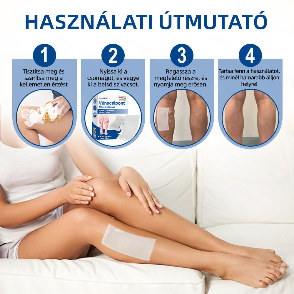 𝐇𝐞𝐚𝐥𝐫𝐢𝐳𝐞®VeinTarget mikrotűs tapasz☑️Azonnali enyhülés hosszú távú eredmények