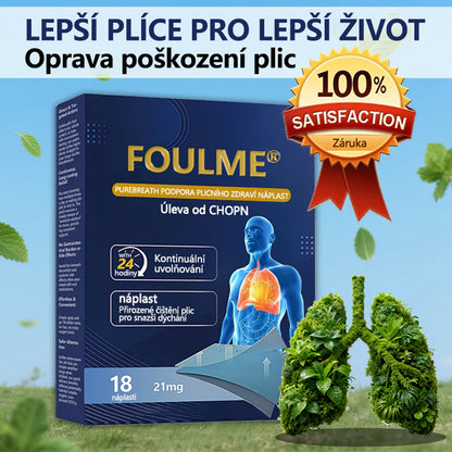 Náplast Timilk® PureBreath na podporu plic
