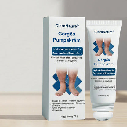 CleraNature® Roll-On Pump Krém a Nyirokdrainázáshoz és Duzzanat Enyhítéséhez