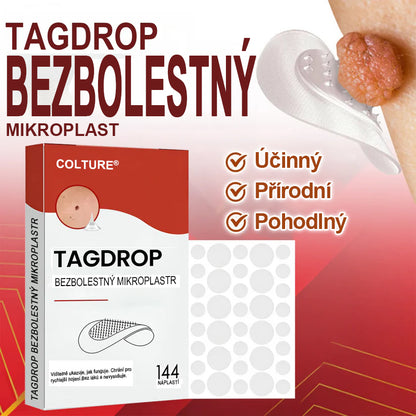 COLTURE® Mikrovpichová botanická náplast na odstranění kožních výrůstků