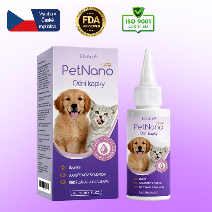 Vánoční výprodej | Foulme® PetNano oční kapky✨🎁