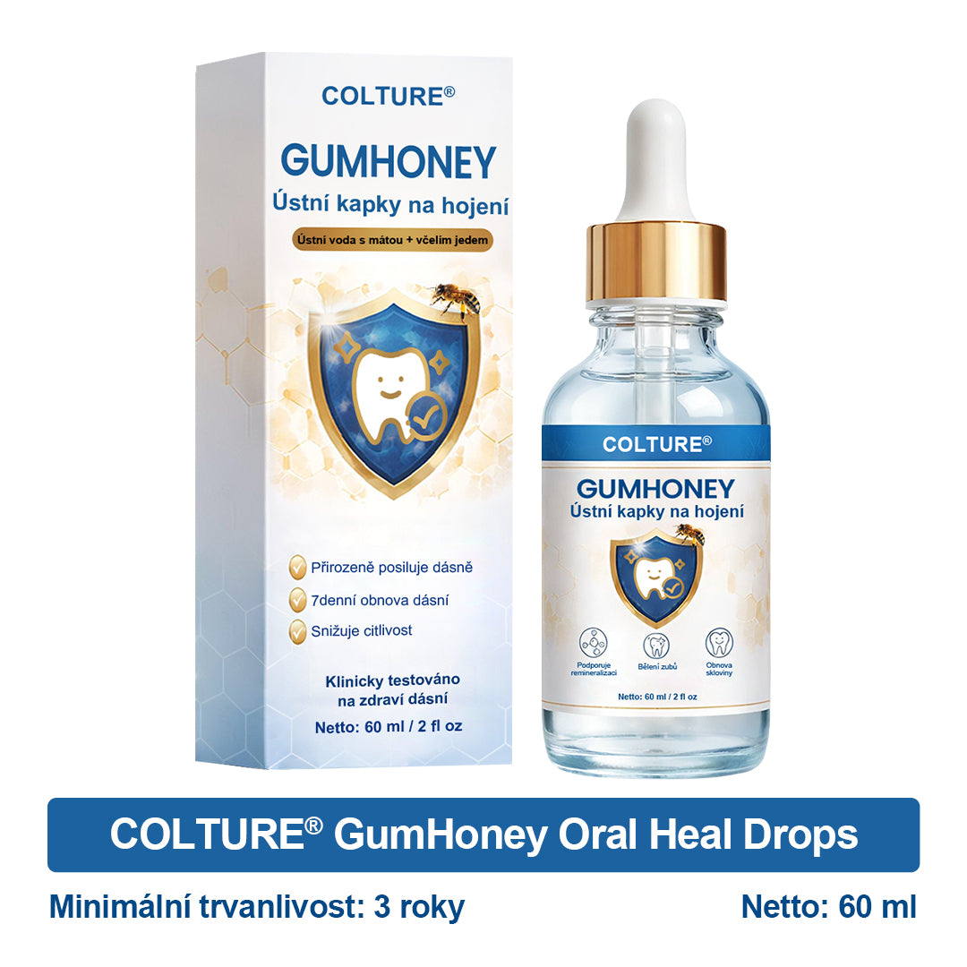 COLTURE® GumHoney kapky na regeneraci ústní dutiny