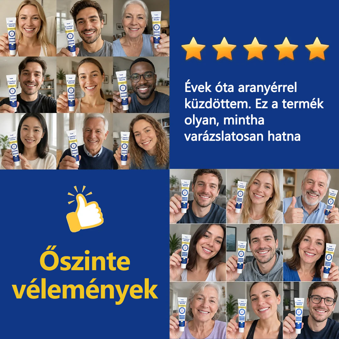 CleraNature® ComfortShield Aranyér enyhítő kenőcs