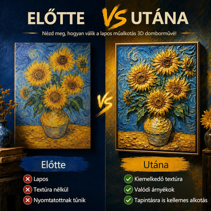 CleraNaure® 3D domborműves toll – változtassa a lapos rajzokat tapintható 3D művészetté 💖
