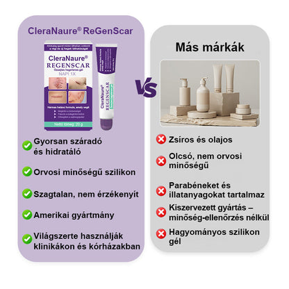 CleraNaure® ReGenScar Őssejt Hegeket Helyreállító Gél