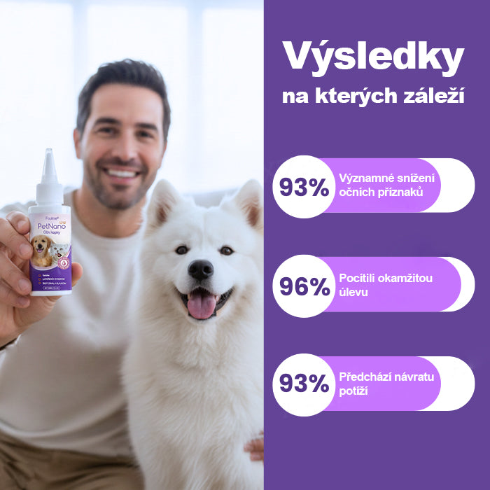 Vánoční výprodej | Foulme® PetNano oční kapky✨🎁