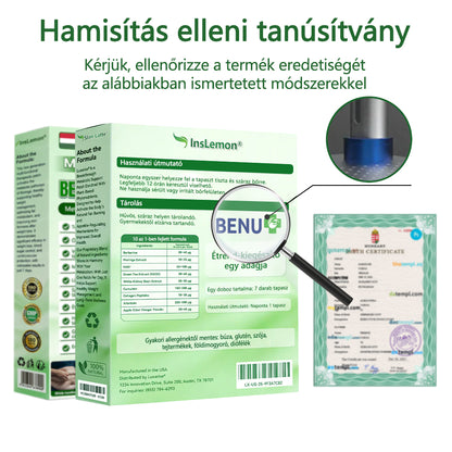 CleraNature® Moringa × Berberin × AMPK 10‑az‑1‑ben metabolikus támogató nanomikrotűs tapasz (Naponta csak egyszer használd, látható változások már 7 nap alatt!)