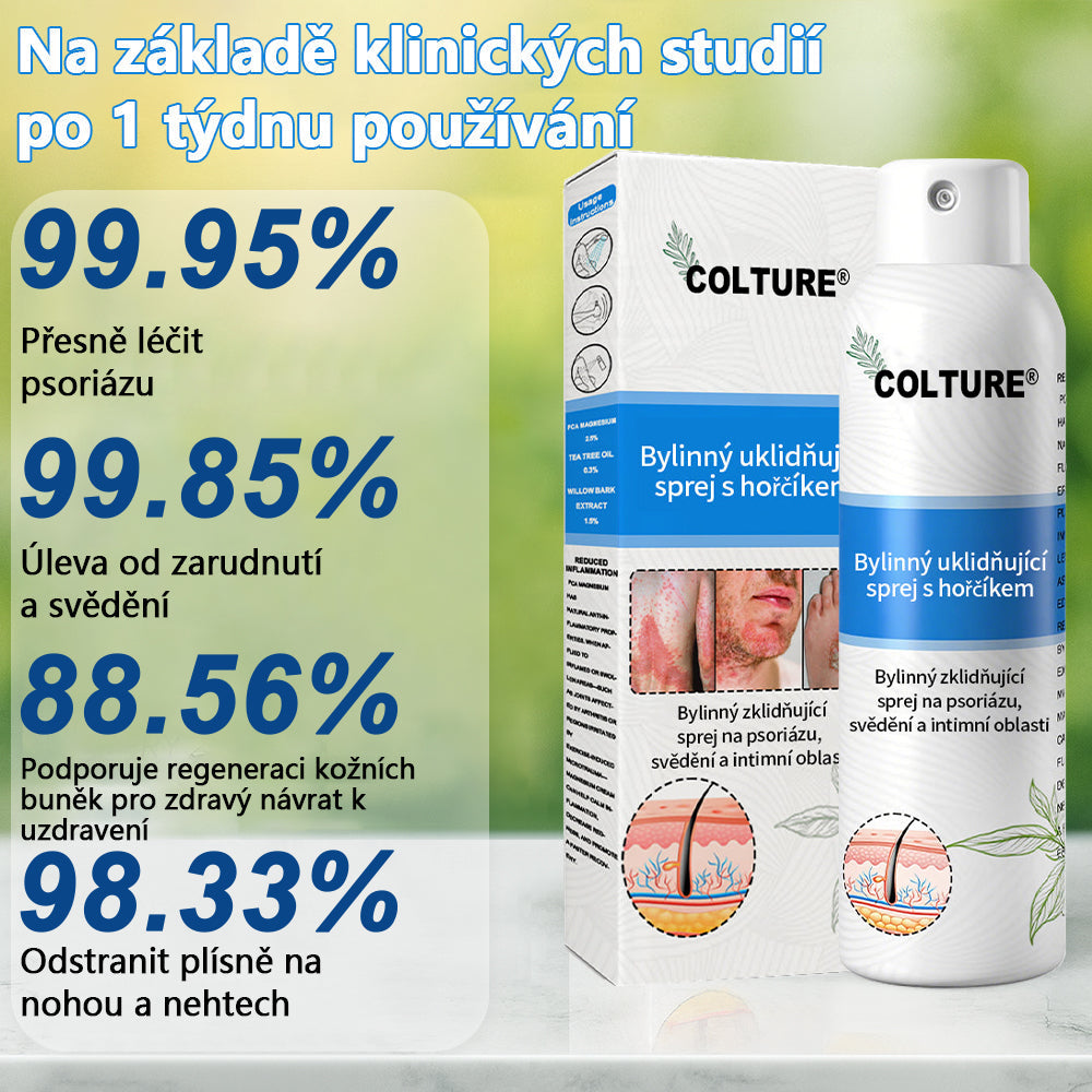 ✅COLTURE® Magnesium bylinný sprej ⚕️ Certifikace MHRA – úleva při psoriáze, ekzému, intimních bakteriálních infekcích, akné a tmavých skvrnách