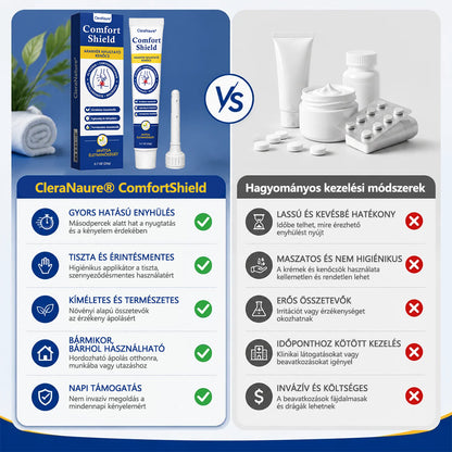 CleraNature® ComfortShield Aranyér enyhítő kenőcs