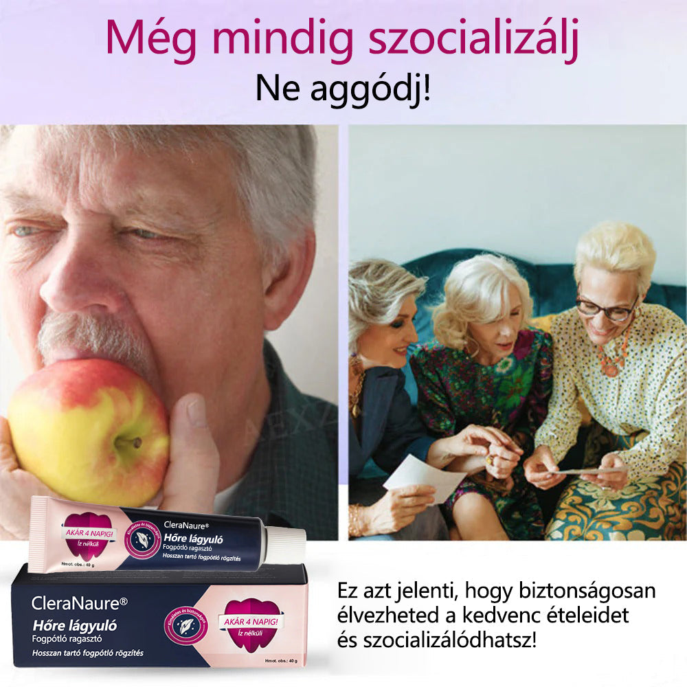 CleraNaure® Hőformázható Műfogragasztó🔥