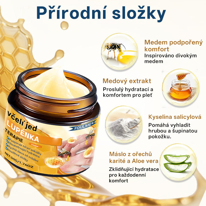 FOULME® Krém na léčbu psoriázy s včelím jedem
