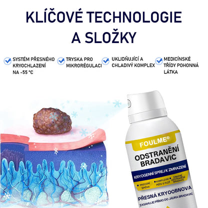 Foulme® WartErase Kryogenní sprej