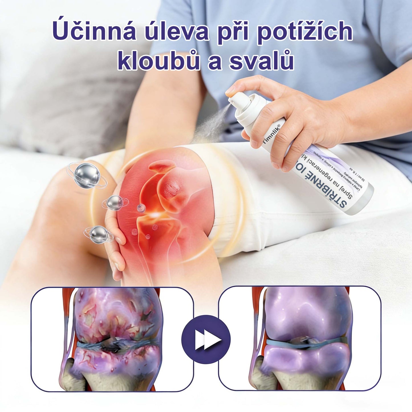 Timnlik® sprej na klouby se stříbrnými ionty🔆🔆