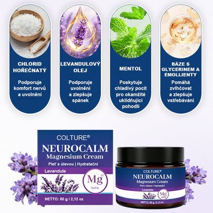 COLTURE® NeuroCalm – krém s obsahem hořčíku