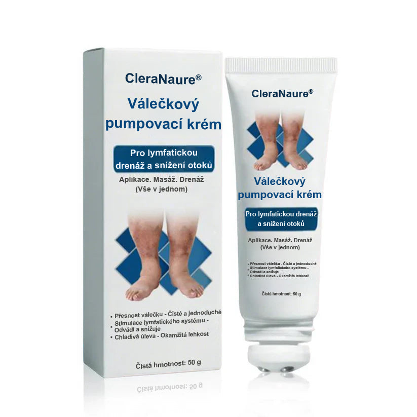 CleraNaure® Roll-on krém pro lymfatickou drenáž a úlevu od otoků✨