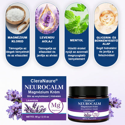 CleraNaure® NeuroNyugtató Magnézium Krém