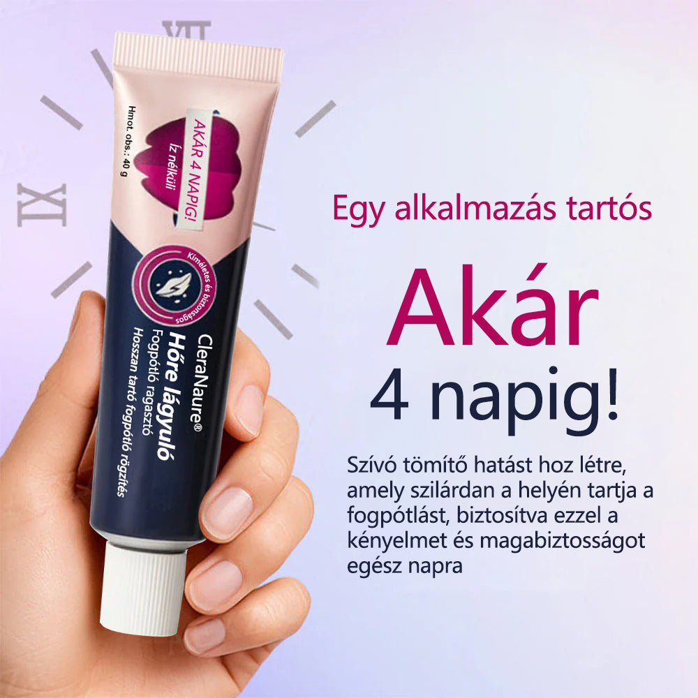 CleraNaure® Hőformázható Műfogragasztó🔥