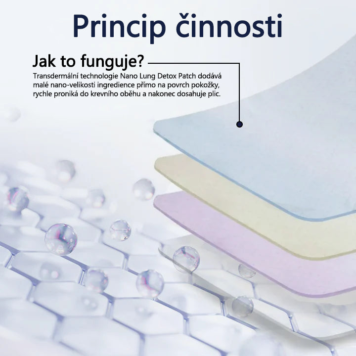 Náplast Timilk® PureBreath na podporu plic