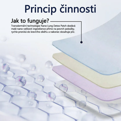 Náplast Timilk® PureBreath na podporu plic
