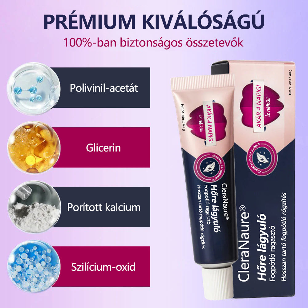 CleraNaure® Hőformázható Műfogragasztó🔥