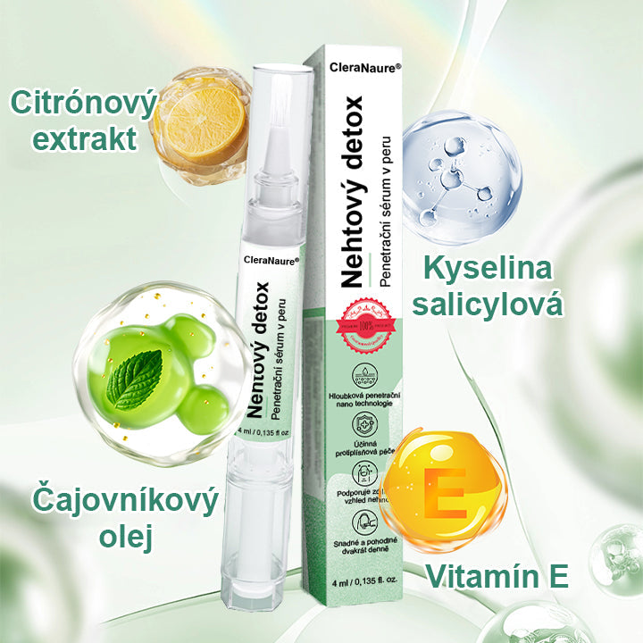CleraNaure® Nail Detox – penetrační sérové pero na nehty