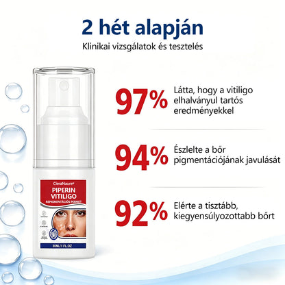 CleraNaure® Piperin Vitiligo újrapigmentáló permet – 🌿Szteroidmentes növényi összetétel | Kíméletes és hatékony minden bőrtípushoz✨