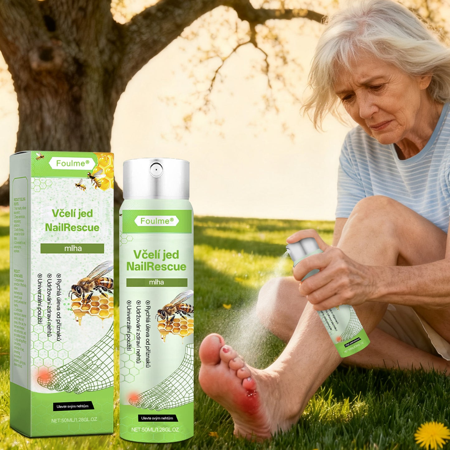 ✅Foulme® NailRescue Včelí jed ve spreji🐝