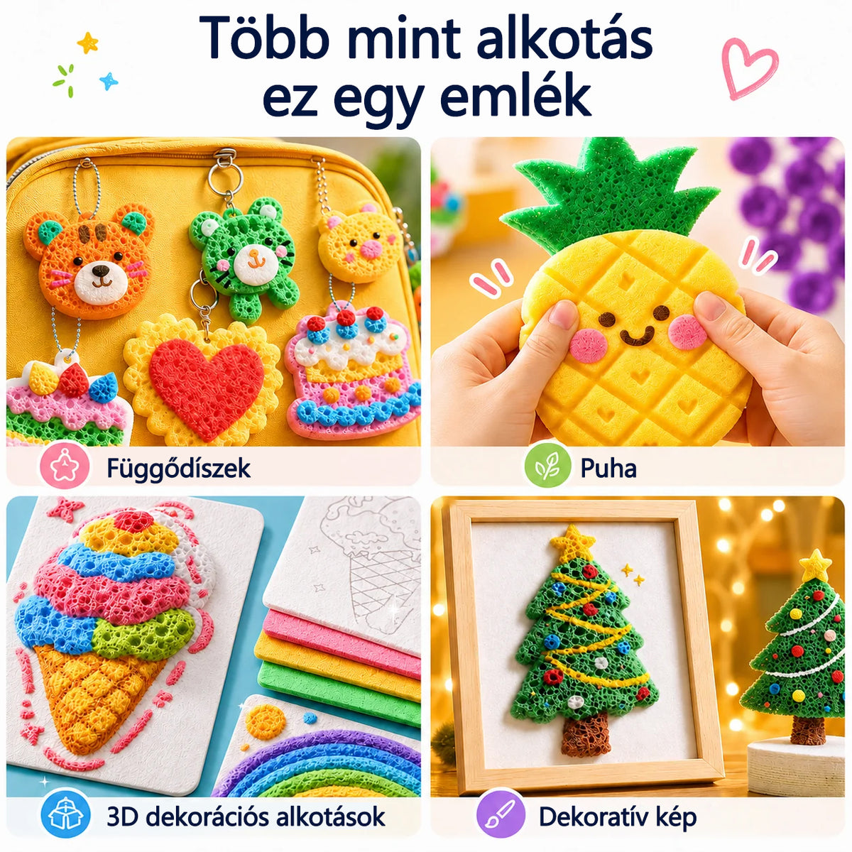 CleraNaure® 3D domborműves toll – változtassa a lapos rajzokat tapintható 3D művészetté 💖