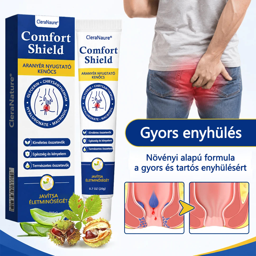 CleraNature® ComfortShield Aranyér enyhítő kenőcs