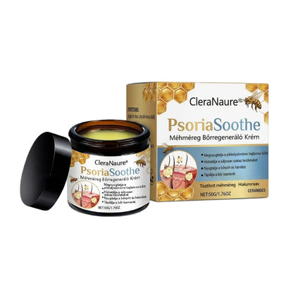 CleraNaure® PsoriaSoothe Méhméreg Bőrregeneráló Krém