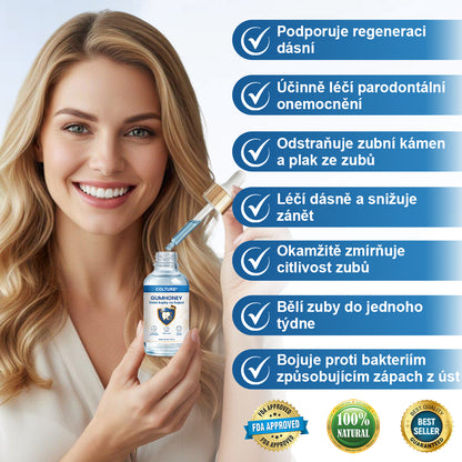 COLTURE® GumHoney kapky na regeneraci ústní dutiny