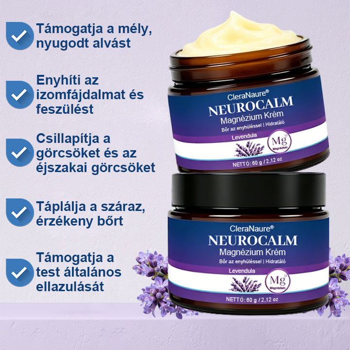 CleraNaure® NeuroNyugtató Magnézium Krém
