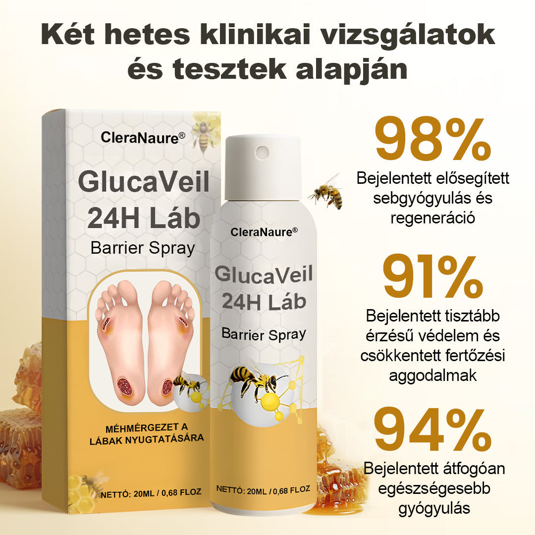 CleraNaure® GlucaVeil 24H Lábvédő Spray