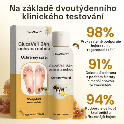 CleraNaure® GlucaVeil 24H sprej na nohy