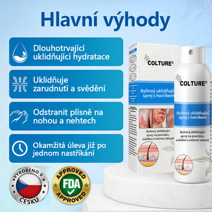 ✅COLTURE® Magnesium bylinný sprej ⚕️ Certifikace MHRA – úleva při psoriáze, ekzému, intimních bakteriálních infekcích, akné a tmavých skvrnách