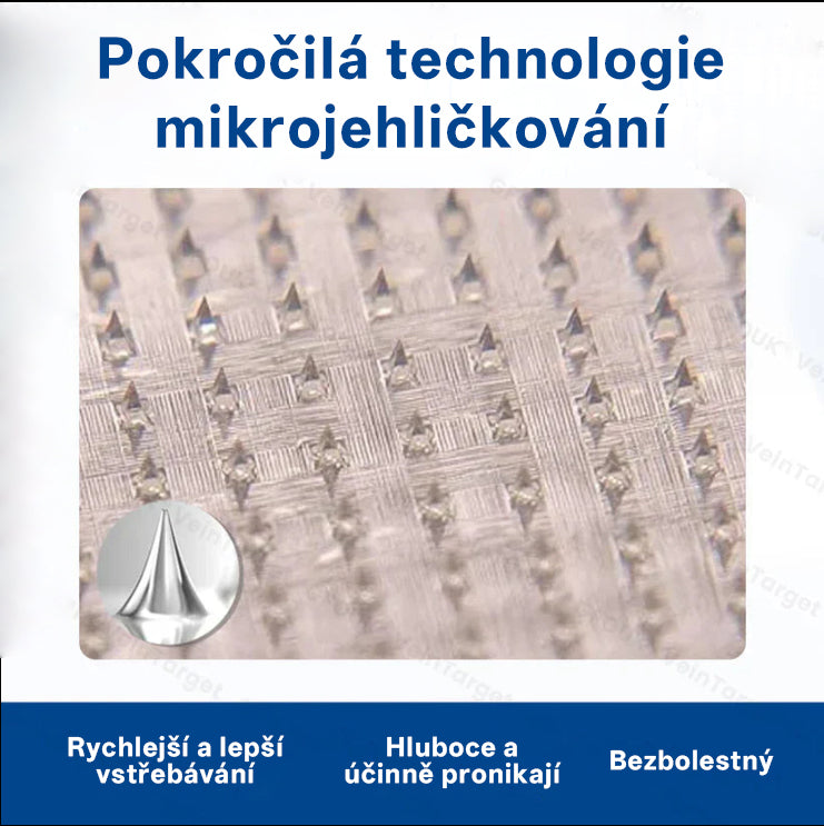 🇨🇿 💧✅GFOUK® VeinTarget Microneedle Patch |⚡ Okamžitá úleva, dlouhodobé výsledky🌱🛌